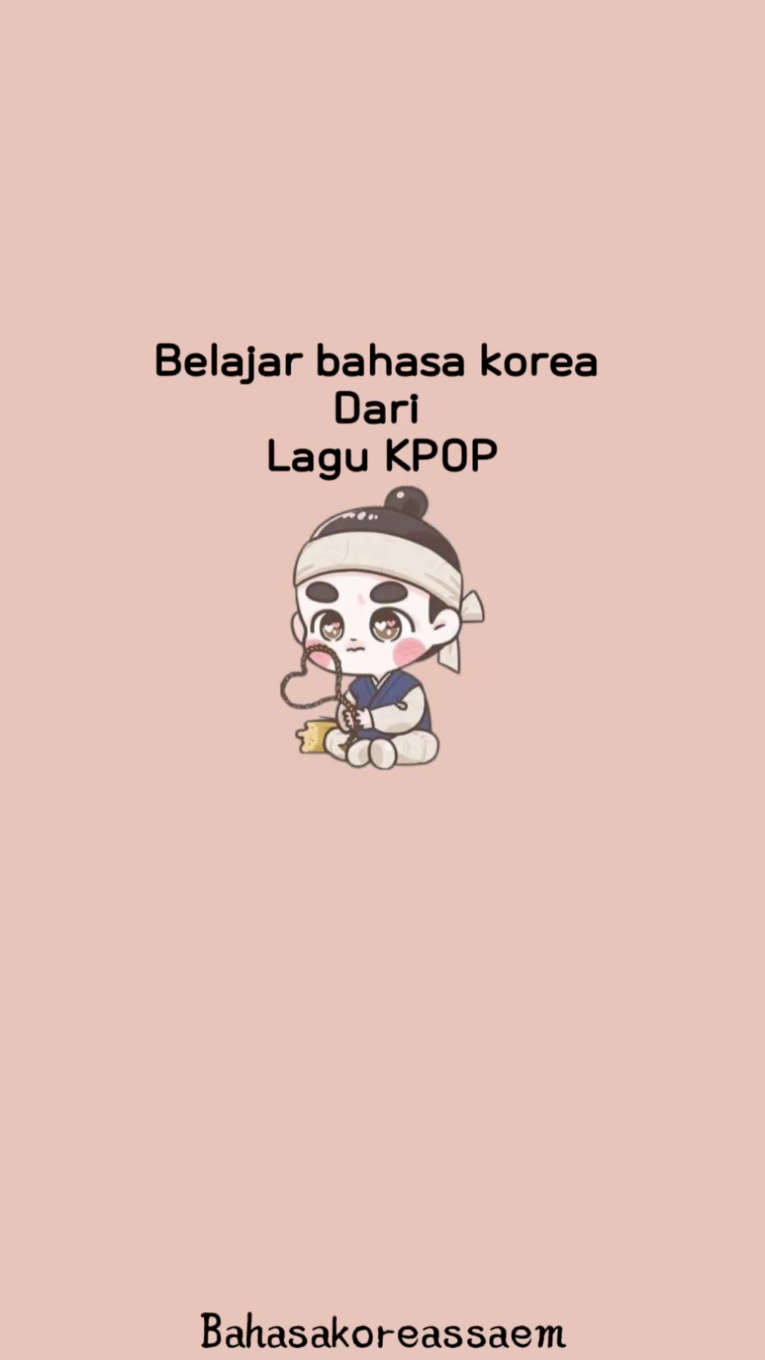 @BahasaKoreaSsaem