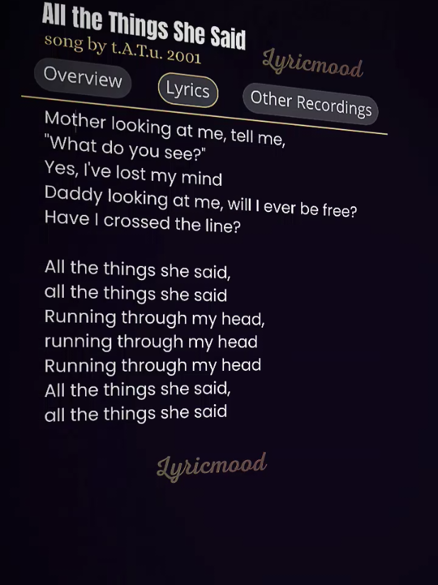 @Lyricmood🎶