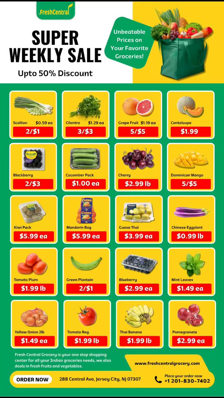 @FRESH CENTRAL GROCERY