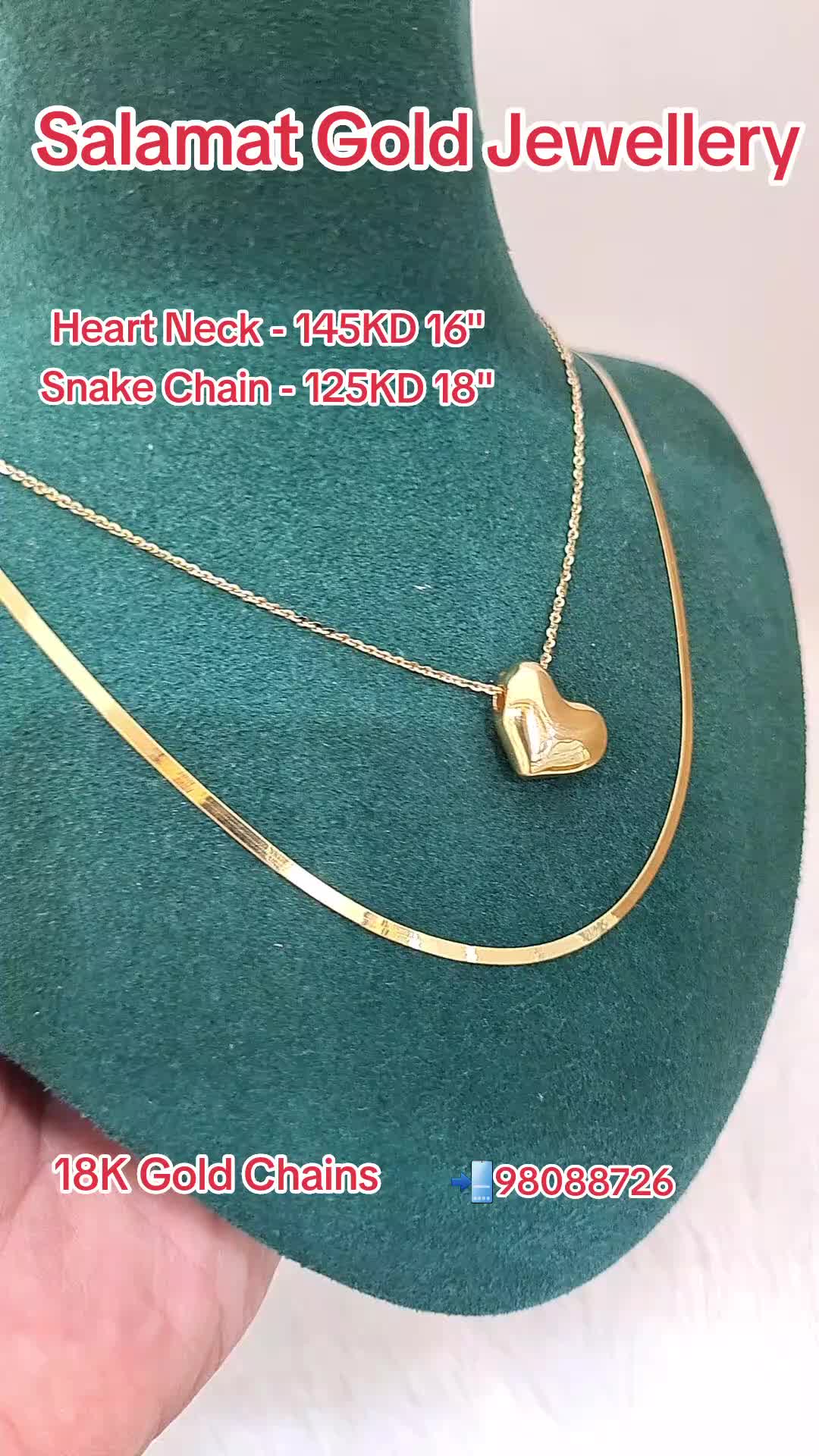 @18 Karats Saudi Gold in kuwait