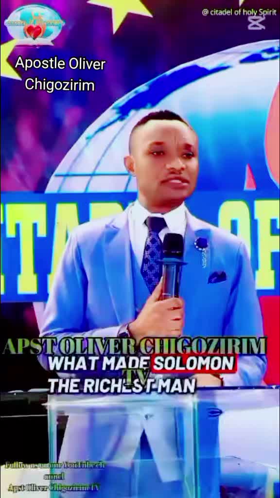 @Apostle Oliver Chigozirim