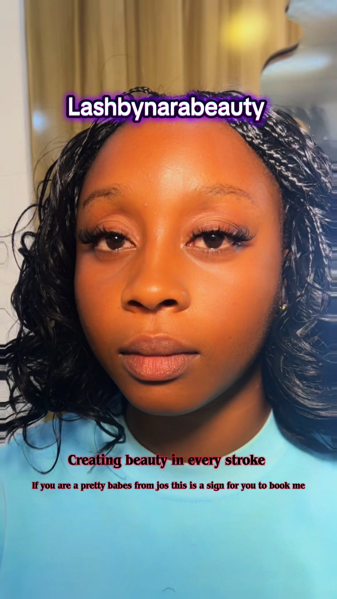 @Abuja/josbridalmakeup/lashtech