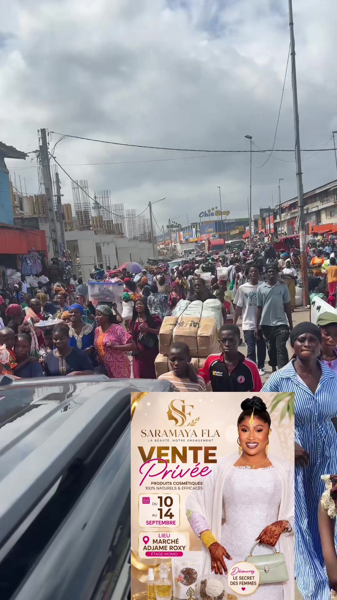 @Saramaya vente privée Abidjan