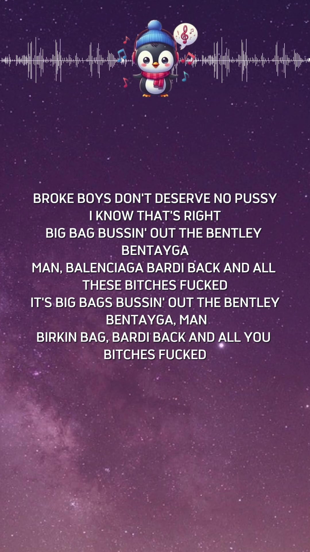 @The Penguin's Lyrics🐧🎵