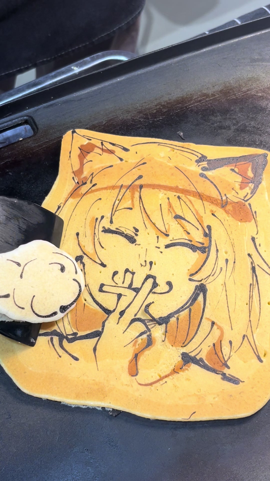 @Shonen Flip pancake art