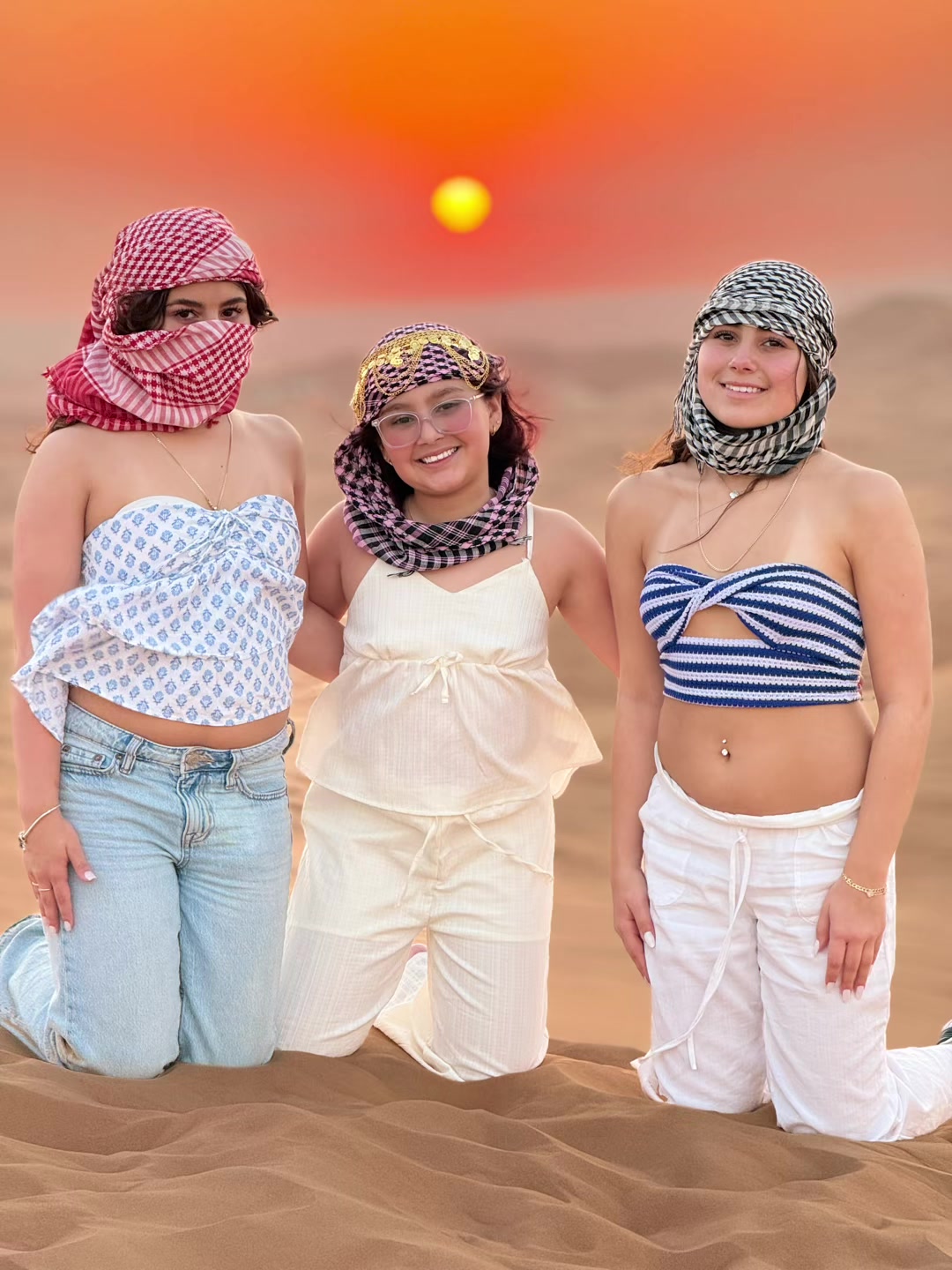 @Golden sand desert safari