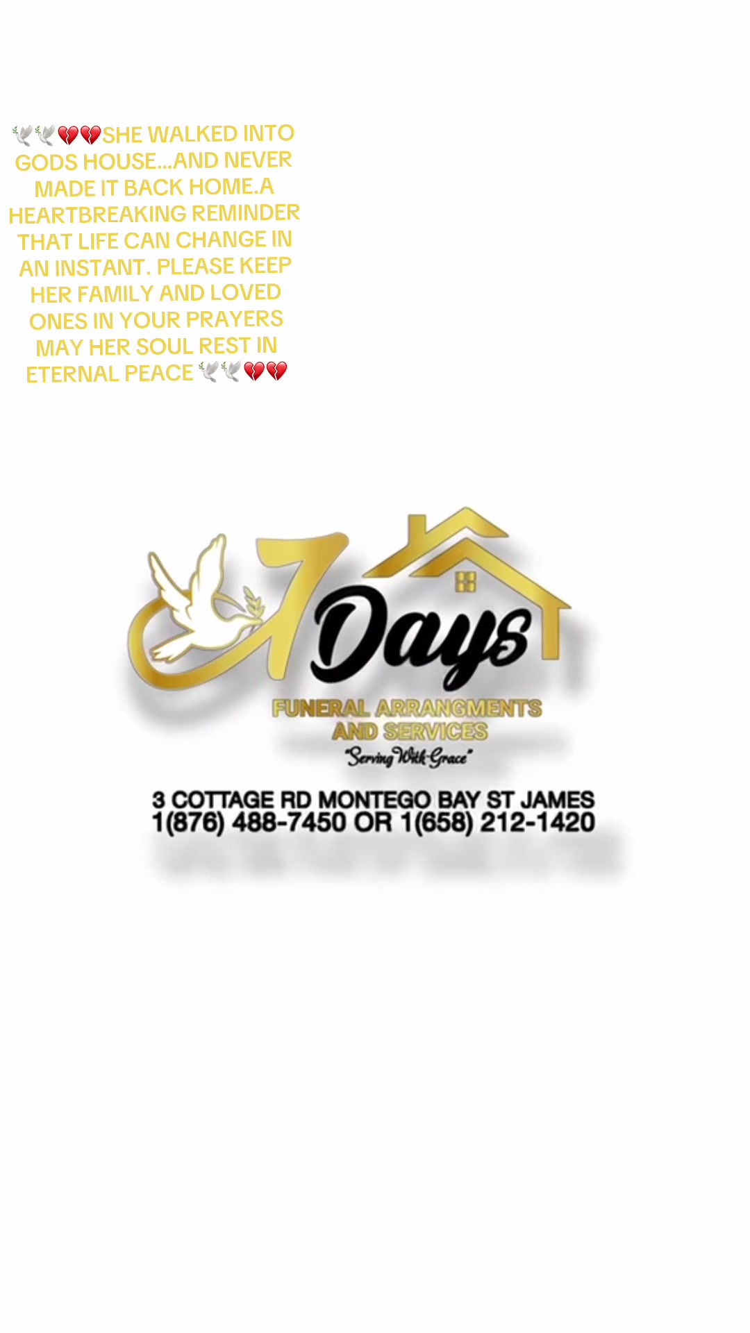 @7 Days Funeral Home 🕊️