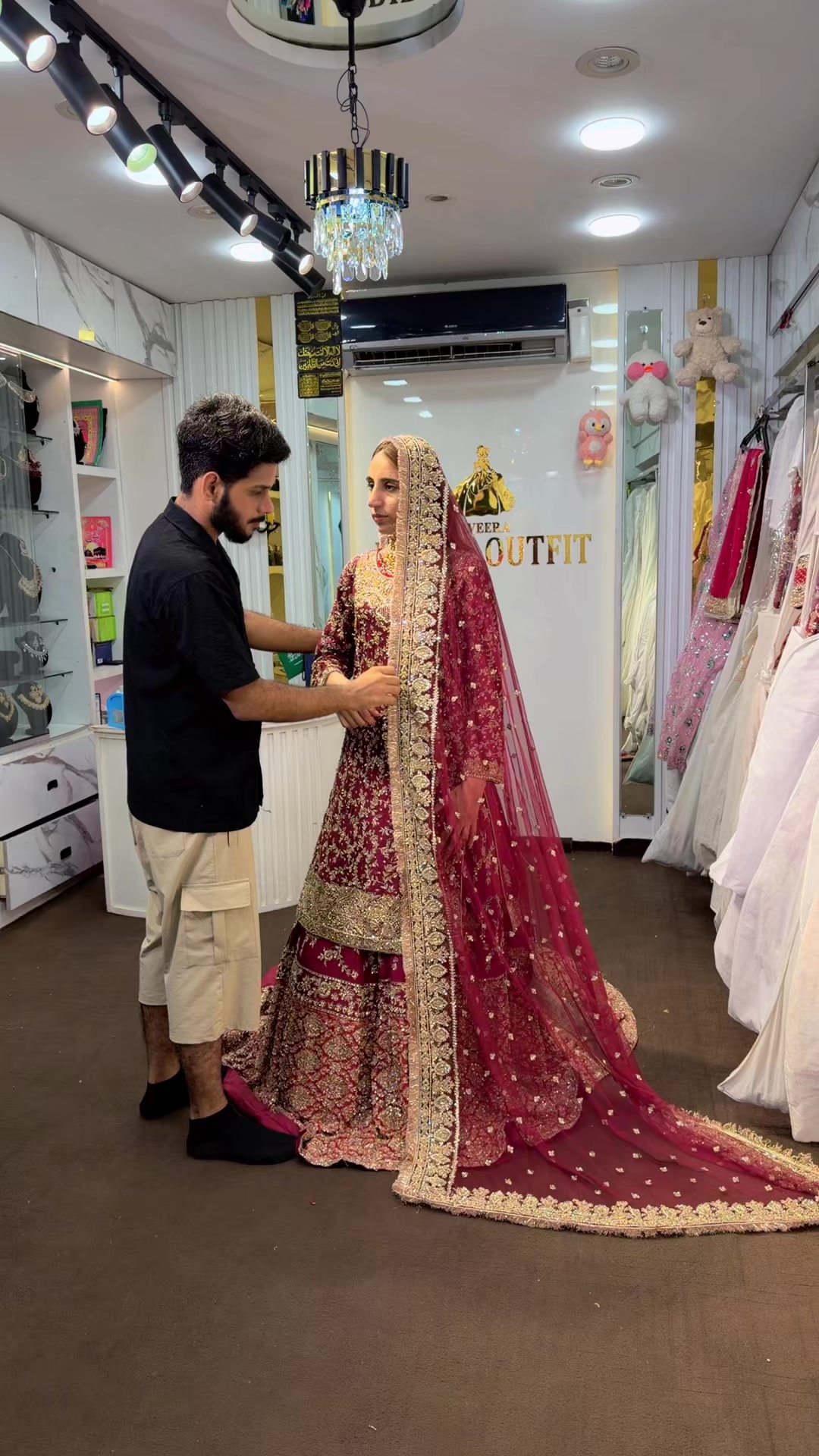@Bridal outfit