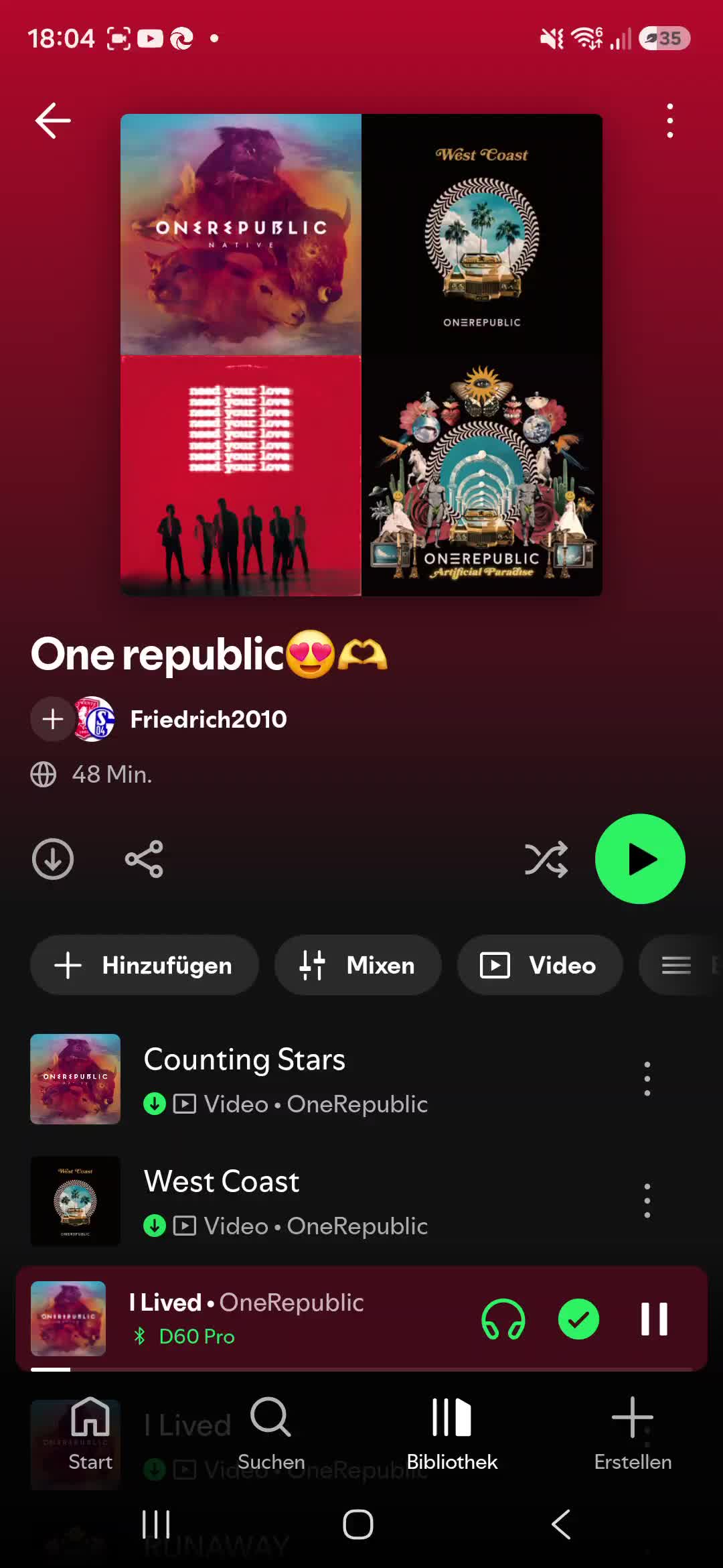 @one republic fan for ever