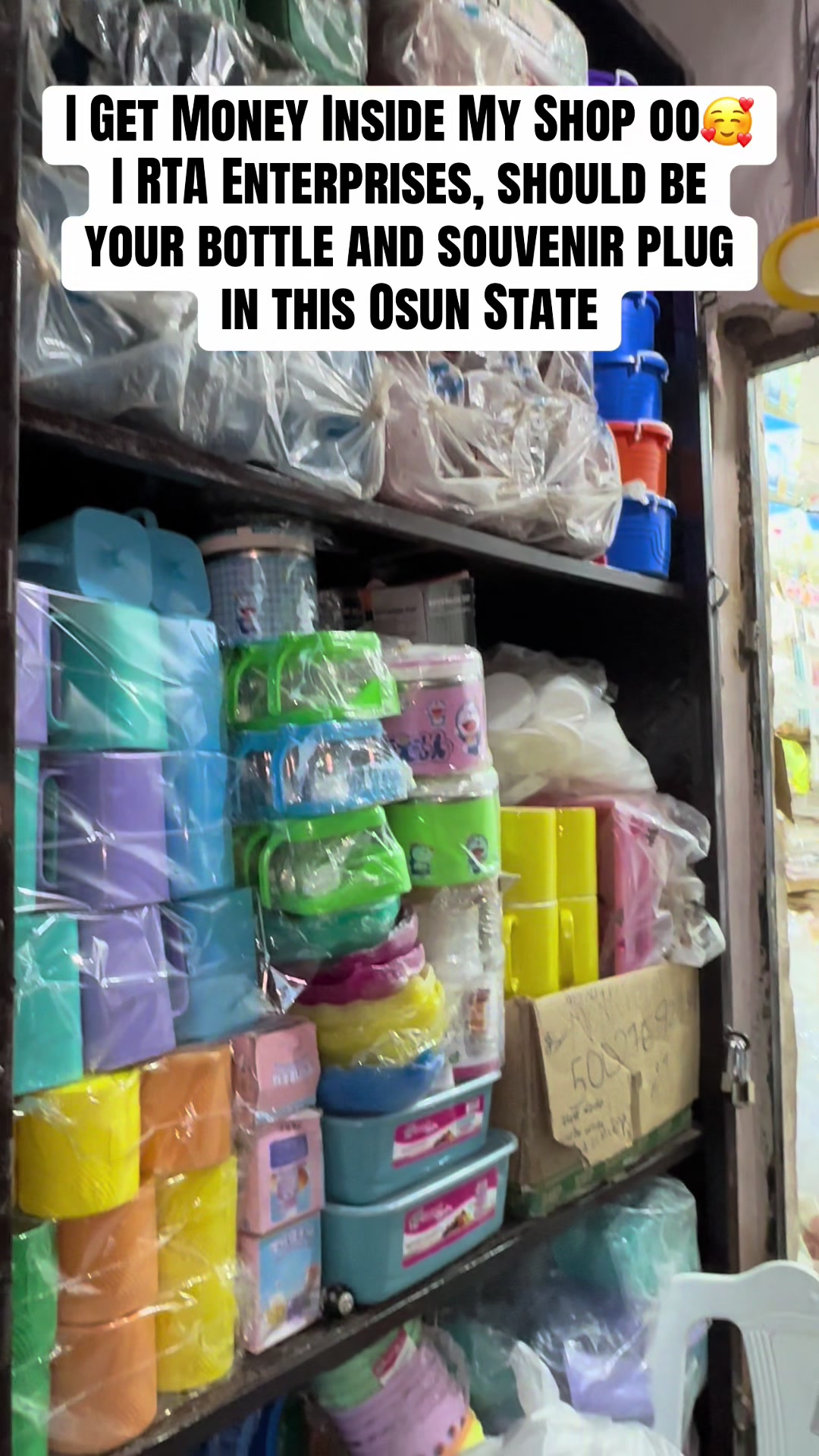@Packaging In Osogbo/RTA Ent.