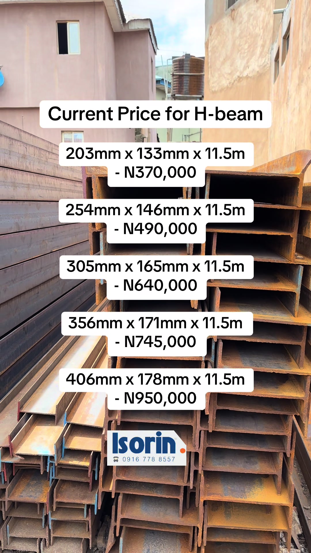@Isorin Steel Limited