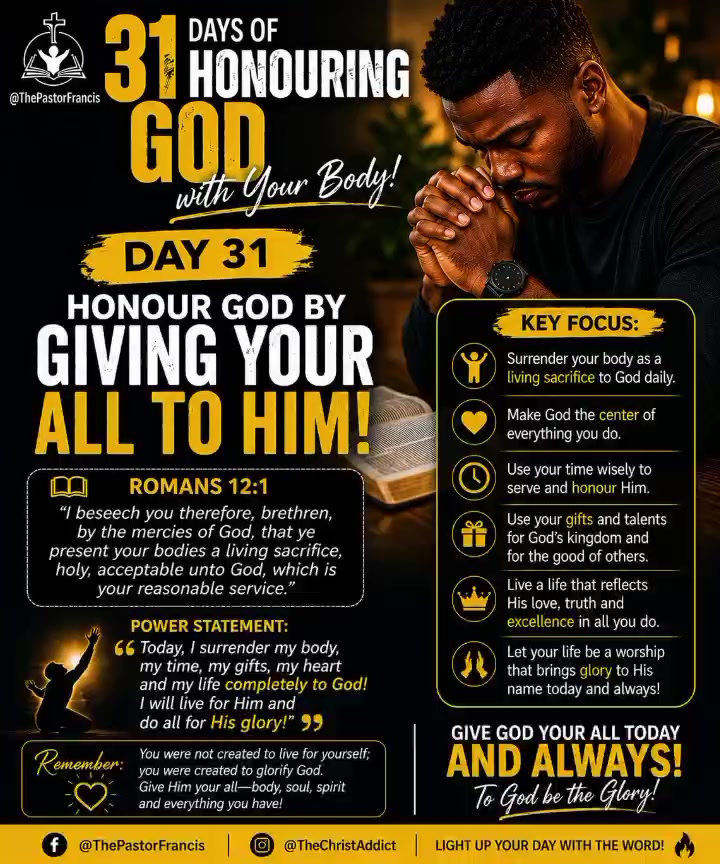 @Pastor Francis🔥🔥🦅🦅🙏🤲