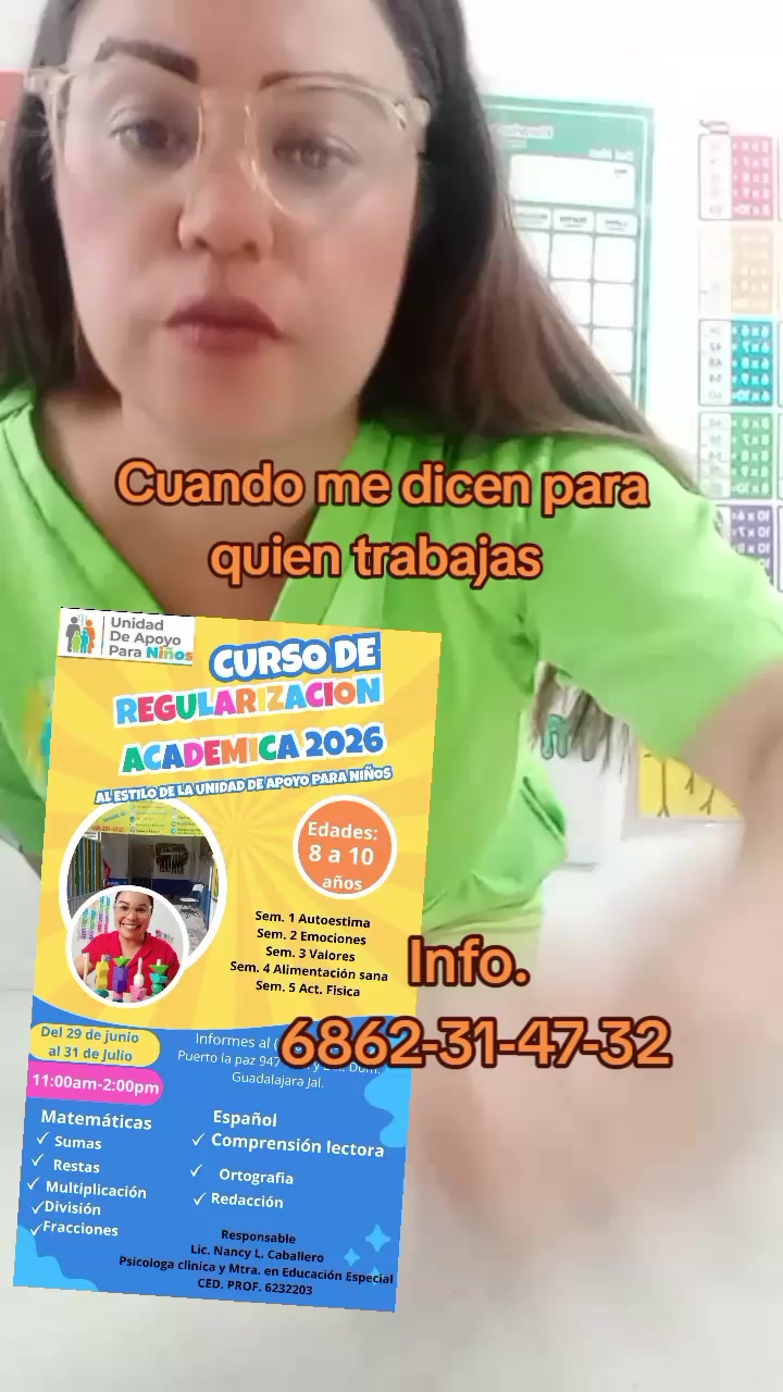 @unidad de apoyo para ni&ntilde;os
