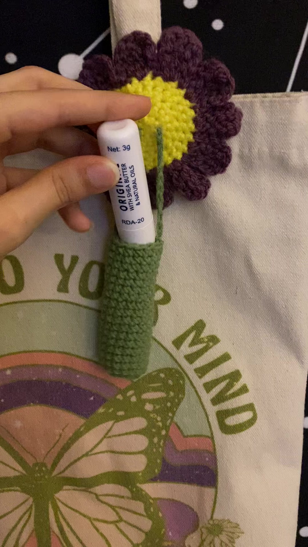 @crochet flower