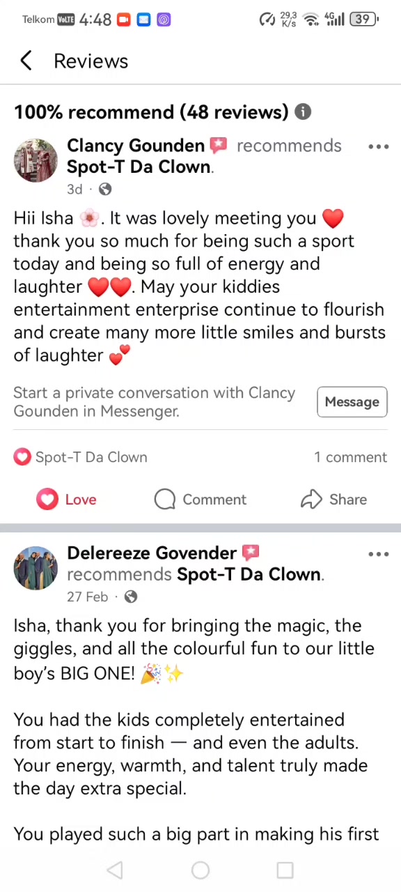 @Isha Gajraj_Spot_T_Da_Clown