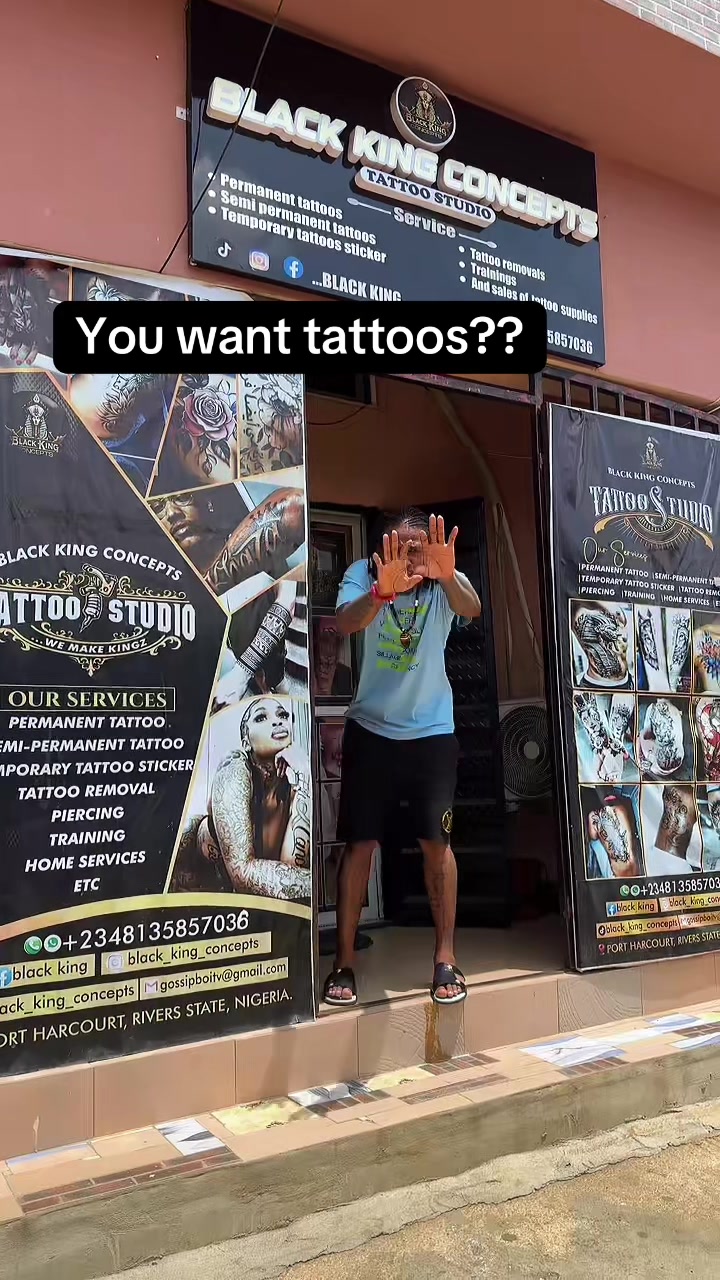 @Black King 👑 Tattoos