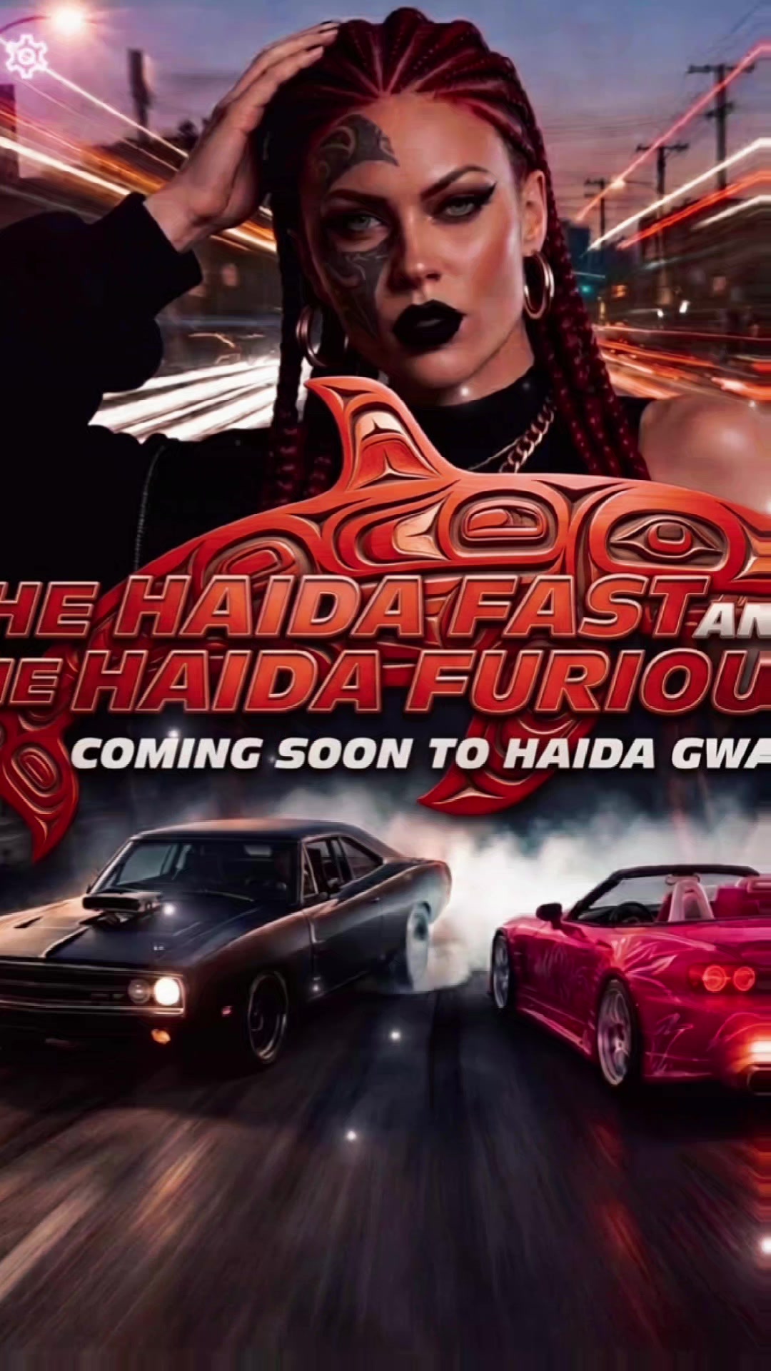 @Crazy Haida Woman's