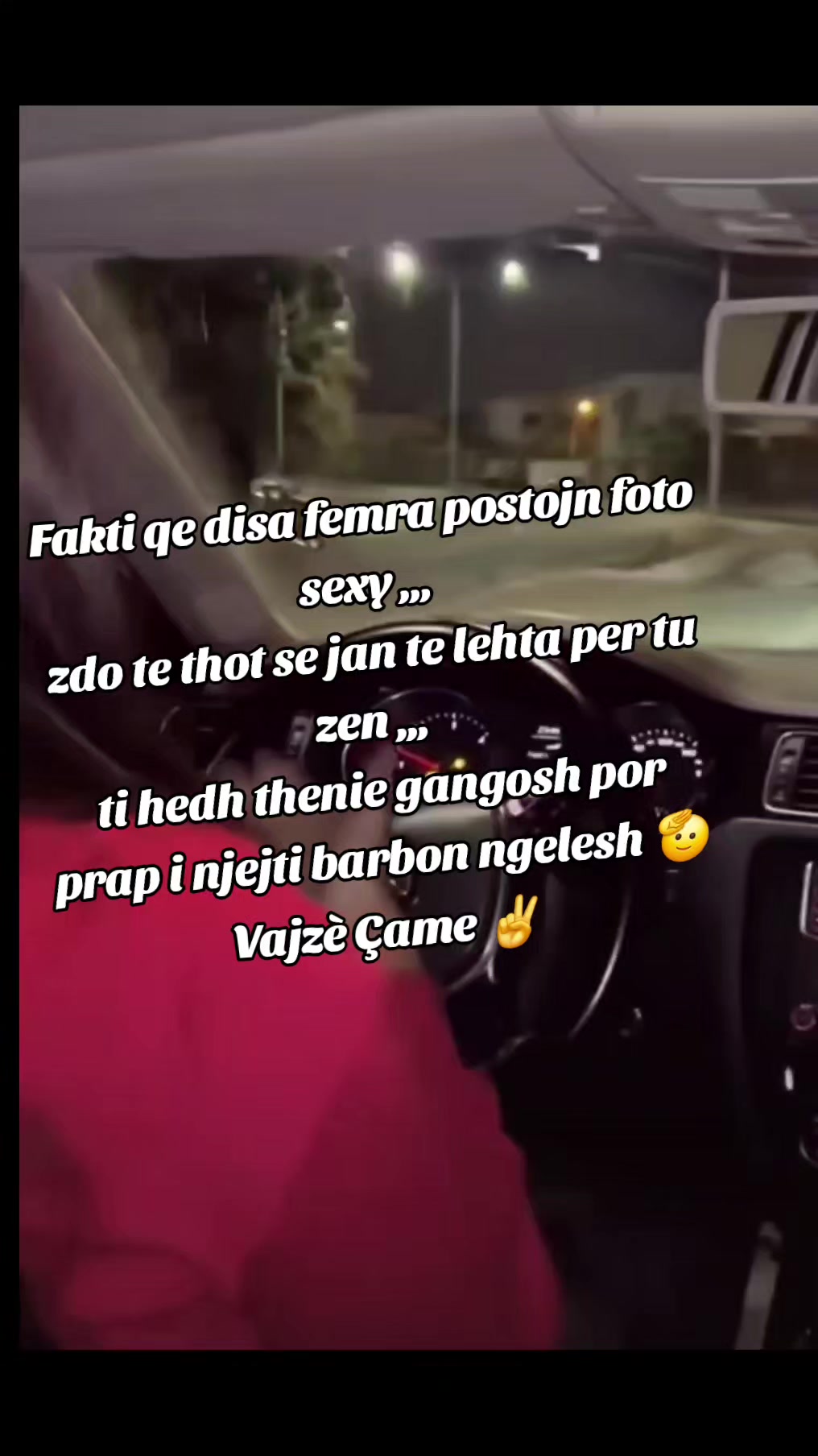 @Vajze &Ccedil;ame ✌️