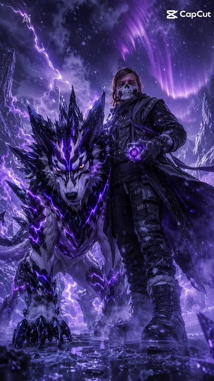 @Emo /goth wolf 🖤🐺