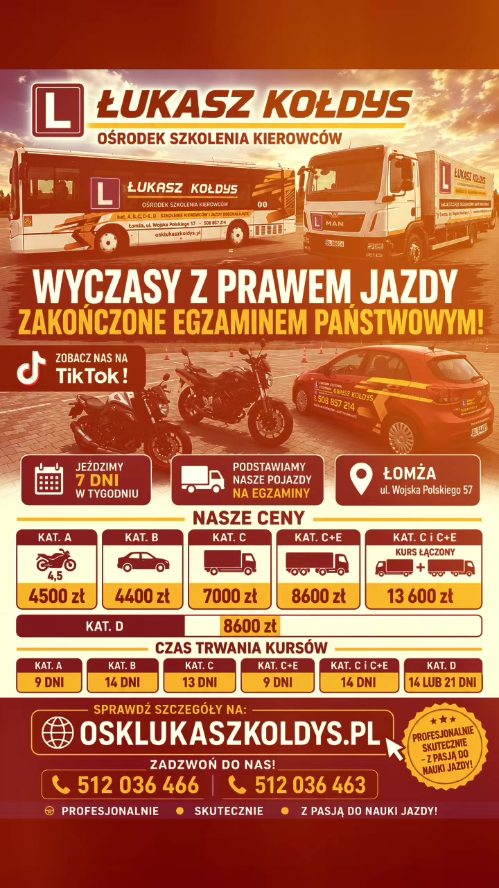 @OSK Łukasz Kołdys Łomża