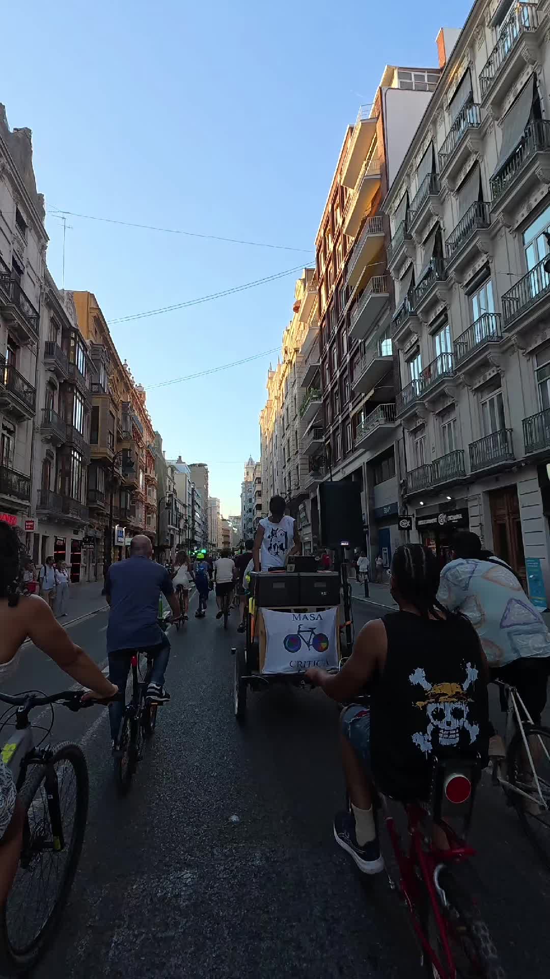 @Valencia con bicicleta
