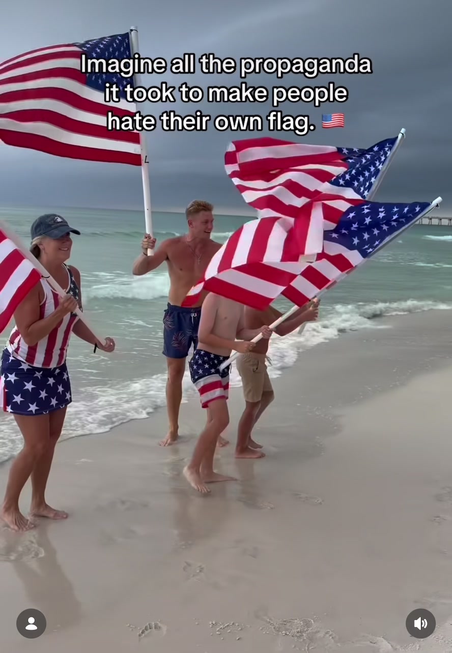 @You're in America