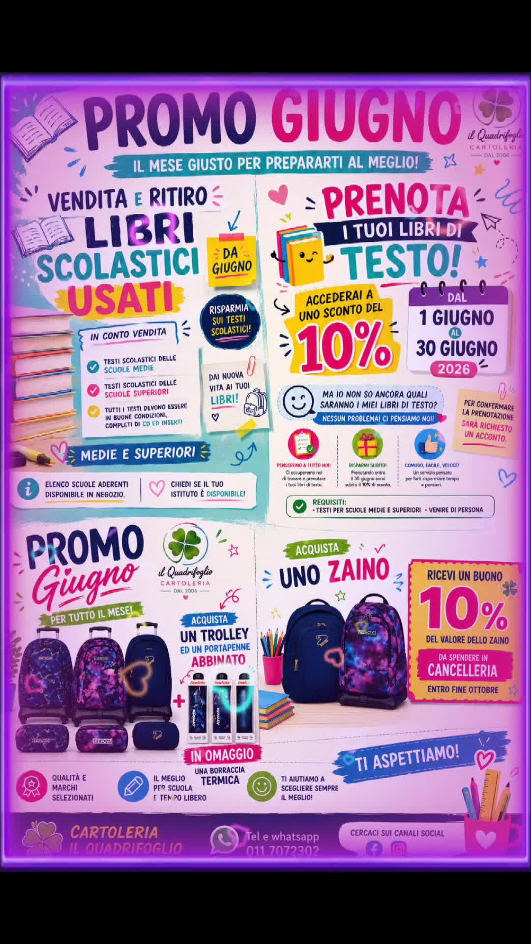 @🍀cartoleria il quadrifoglio🍀