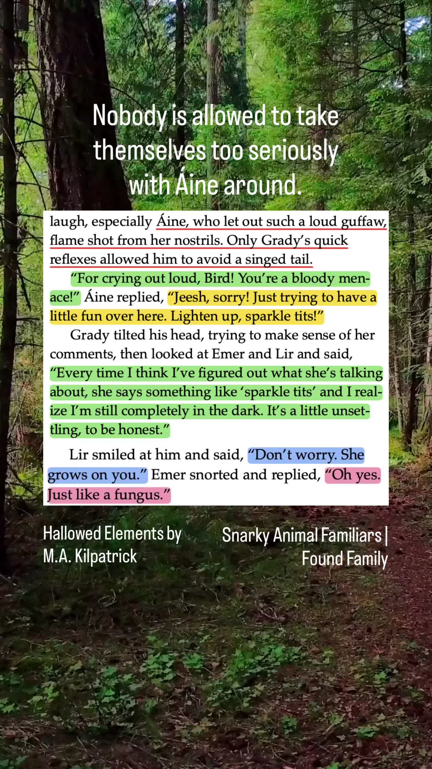 @MA Kilpatrick - Author