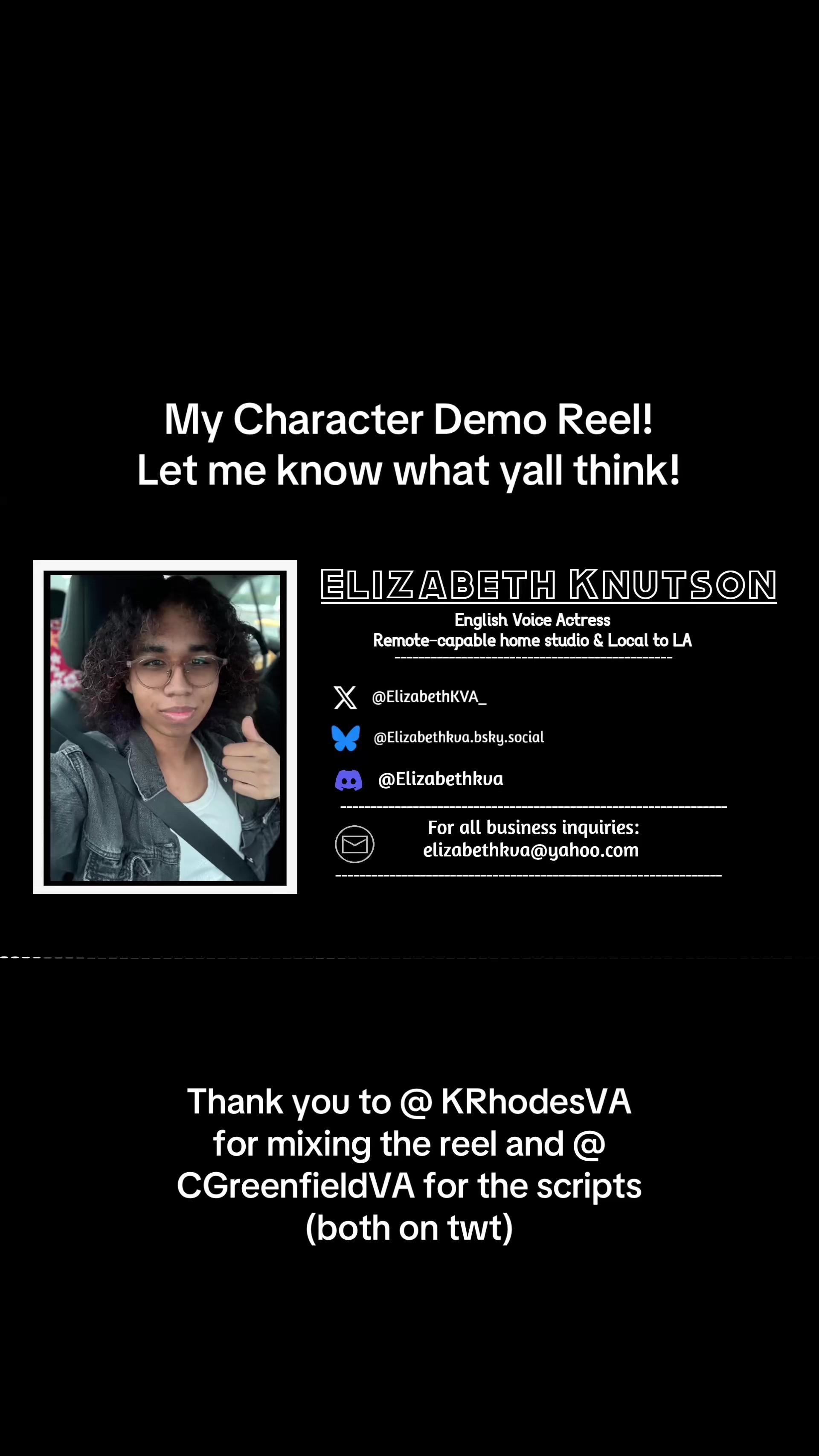 @Elizabeth Knutson🎙️| VA