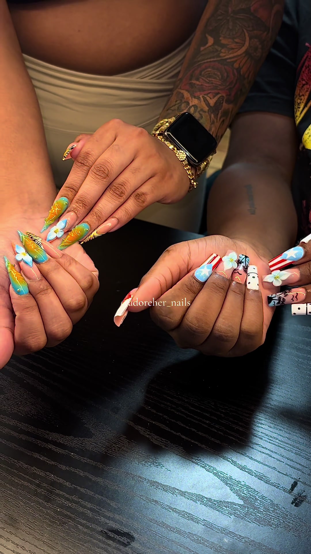 @HARLEM NAIL & TOE TECH🎀