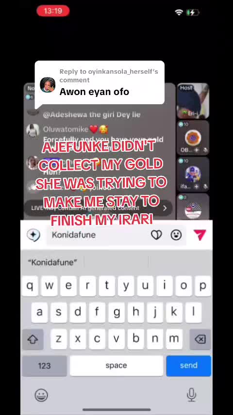 @(AMB)AJEFUNKE... KOFOSHI💞