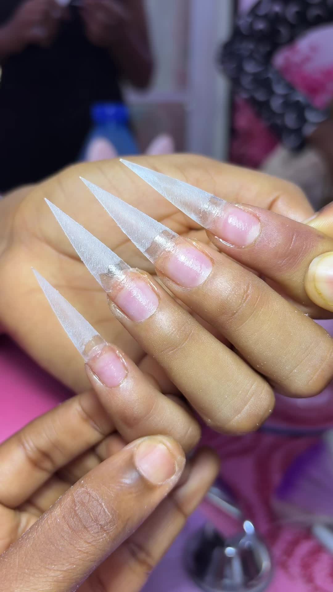 @Nail technician in Ibadan