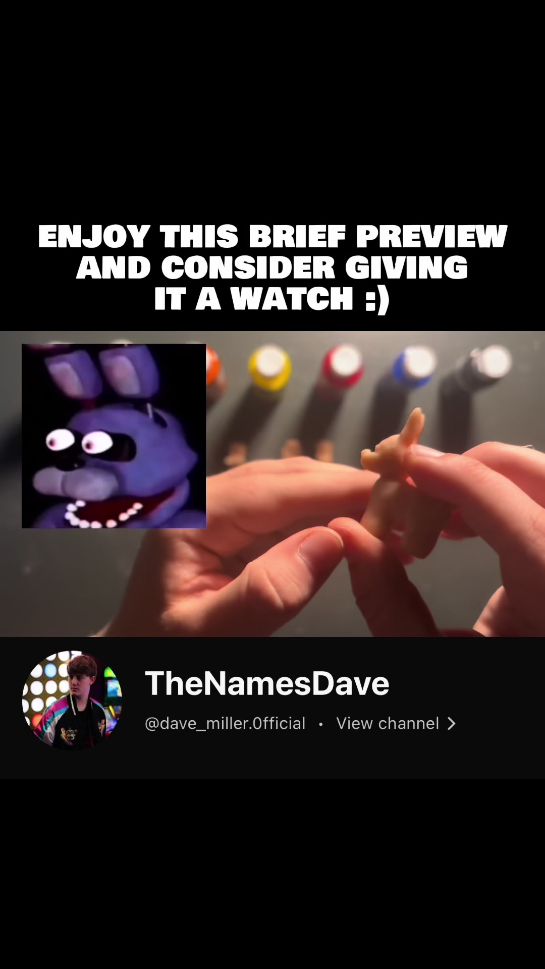 @The name&rsquo;s Dave