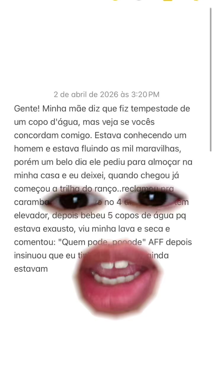 @Confissão anônima