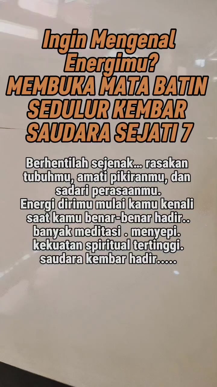 @SAMBER NYOWO WASKTO
