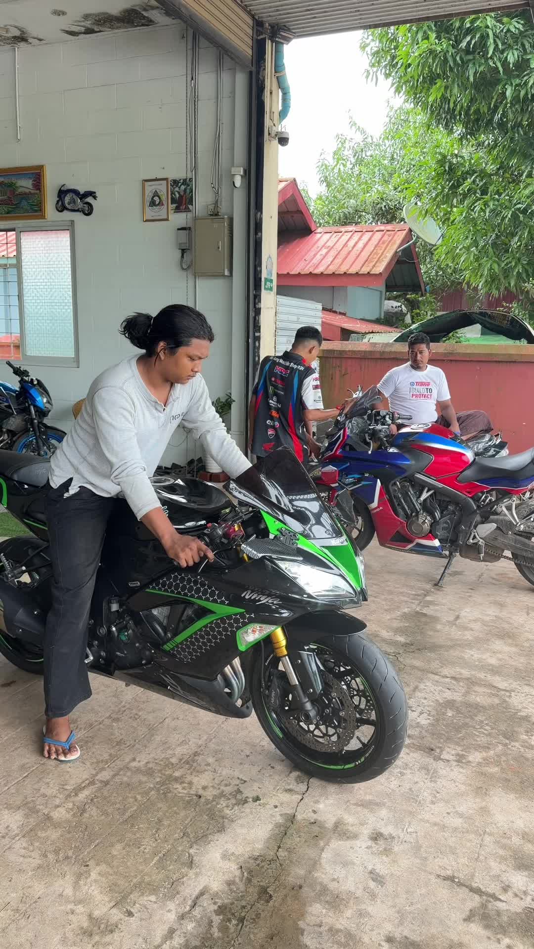 @Ko Aung - Motorbike Shop YGN