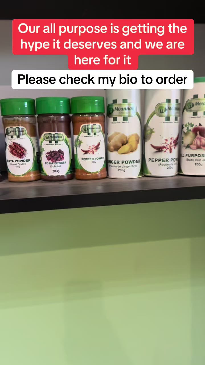 @MeAnnan Foods-Mama’s finest MF