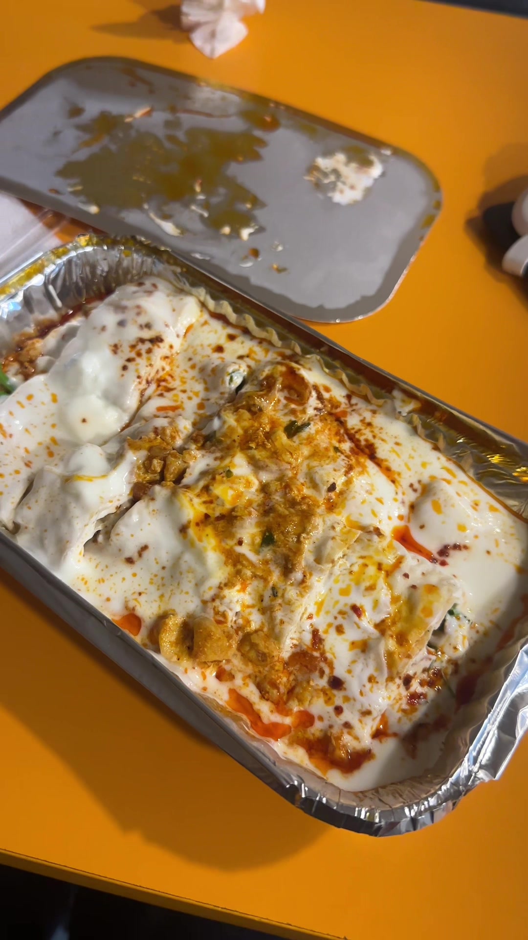 @tam suan ne yıyorum
