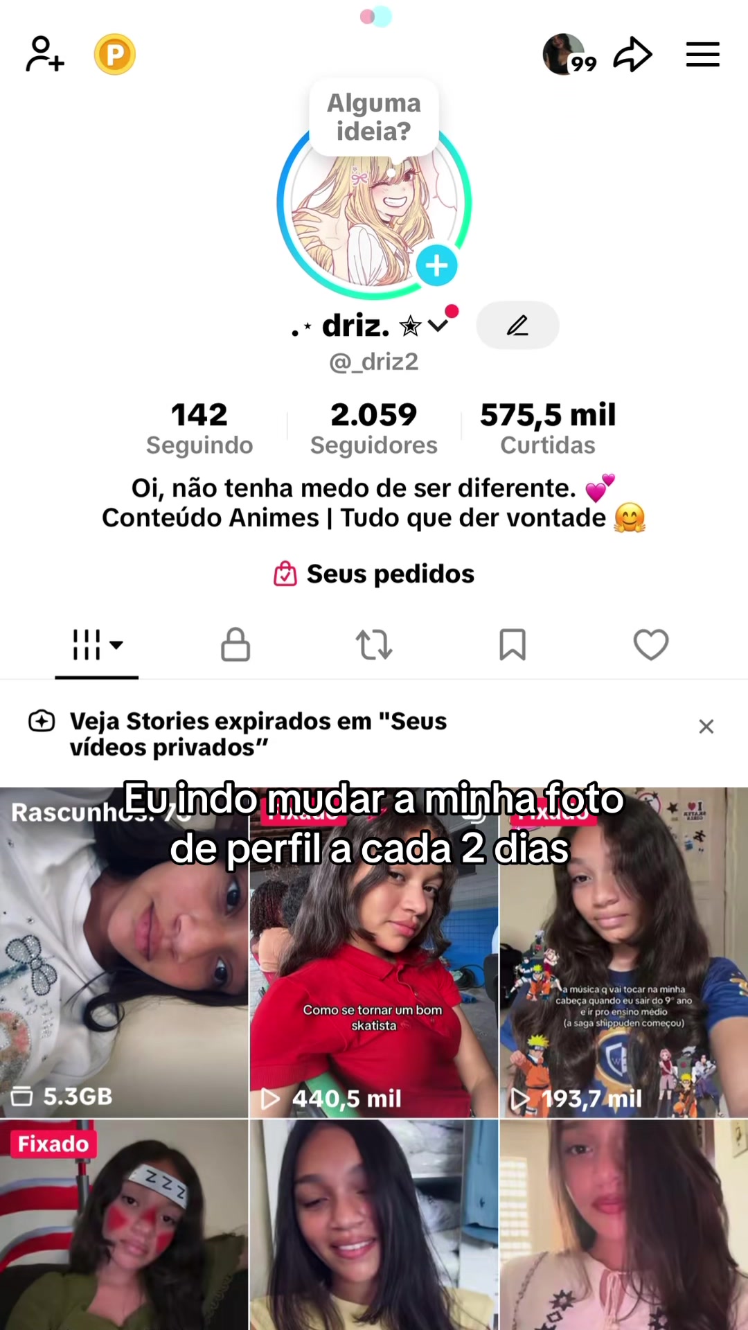 @.⋆ driz. ✮