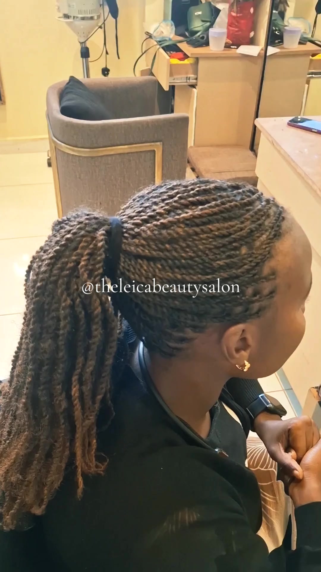 @The LeiCa Beauty Salon Eldoret