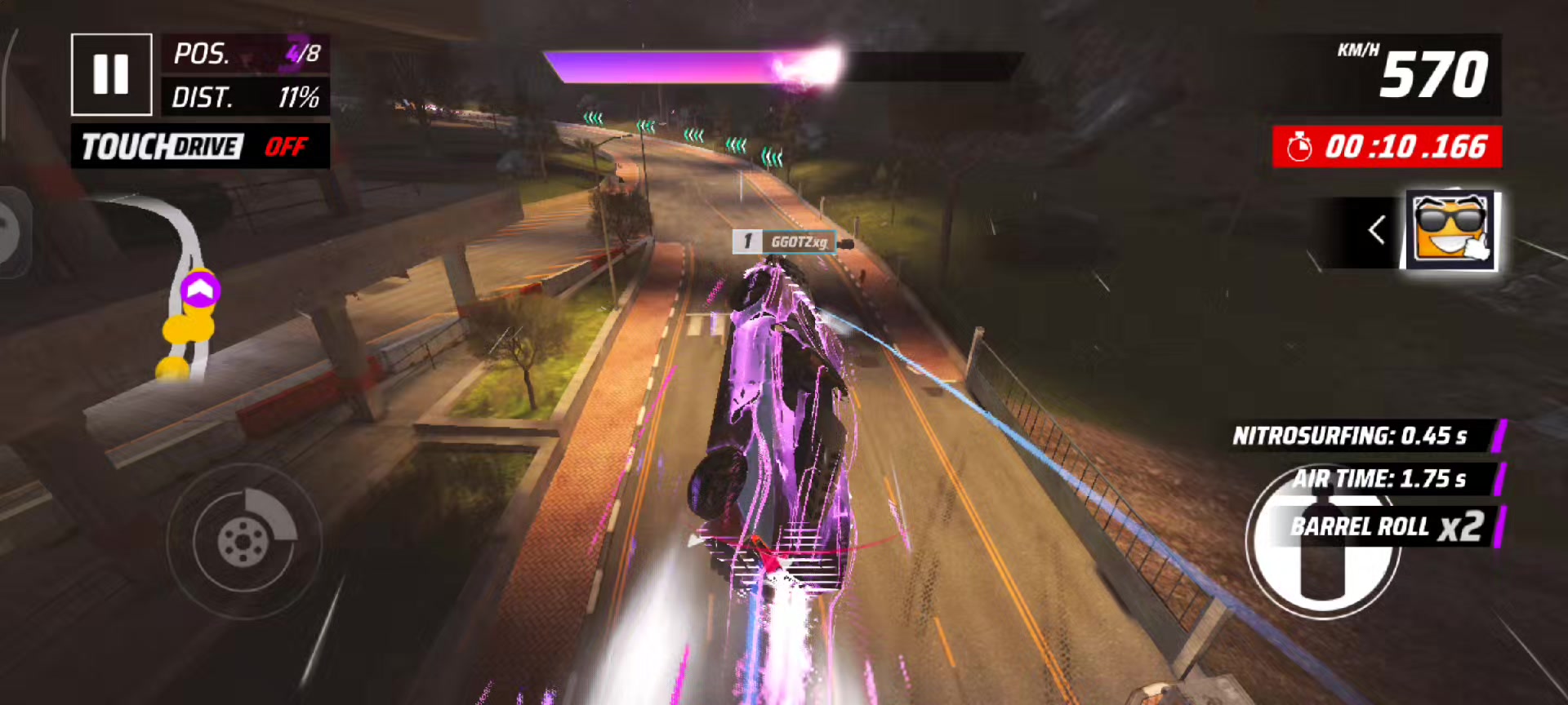 @[1%] Senna.