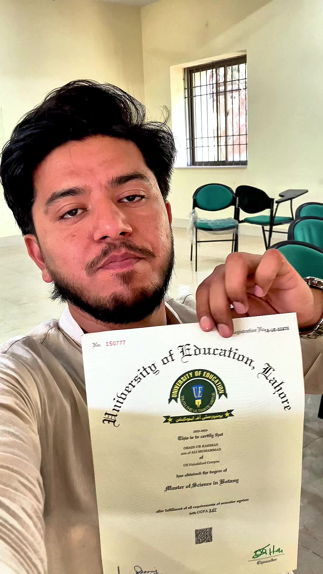@Prof. Obaid M.Phil Botany FSD