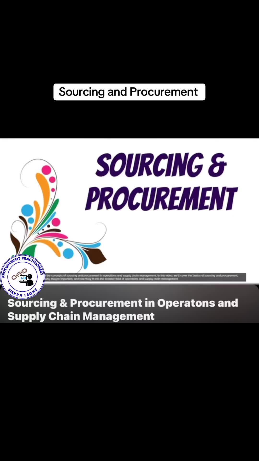 @PROCUREMENT PRACTITIONERS SL