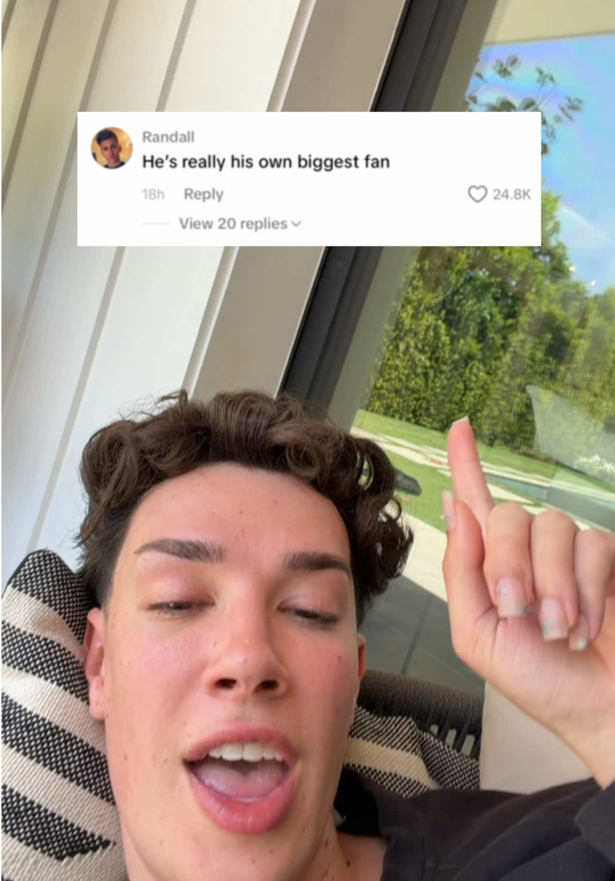 @James Charles Spam