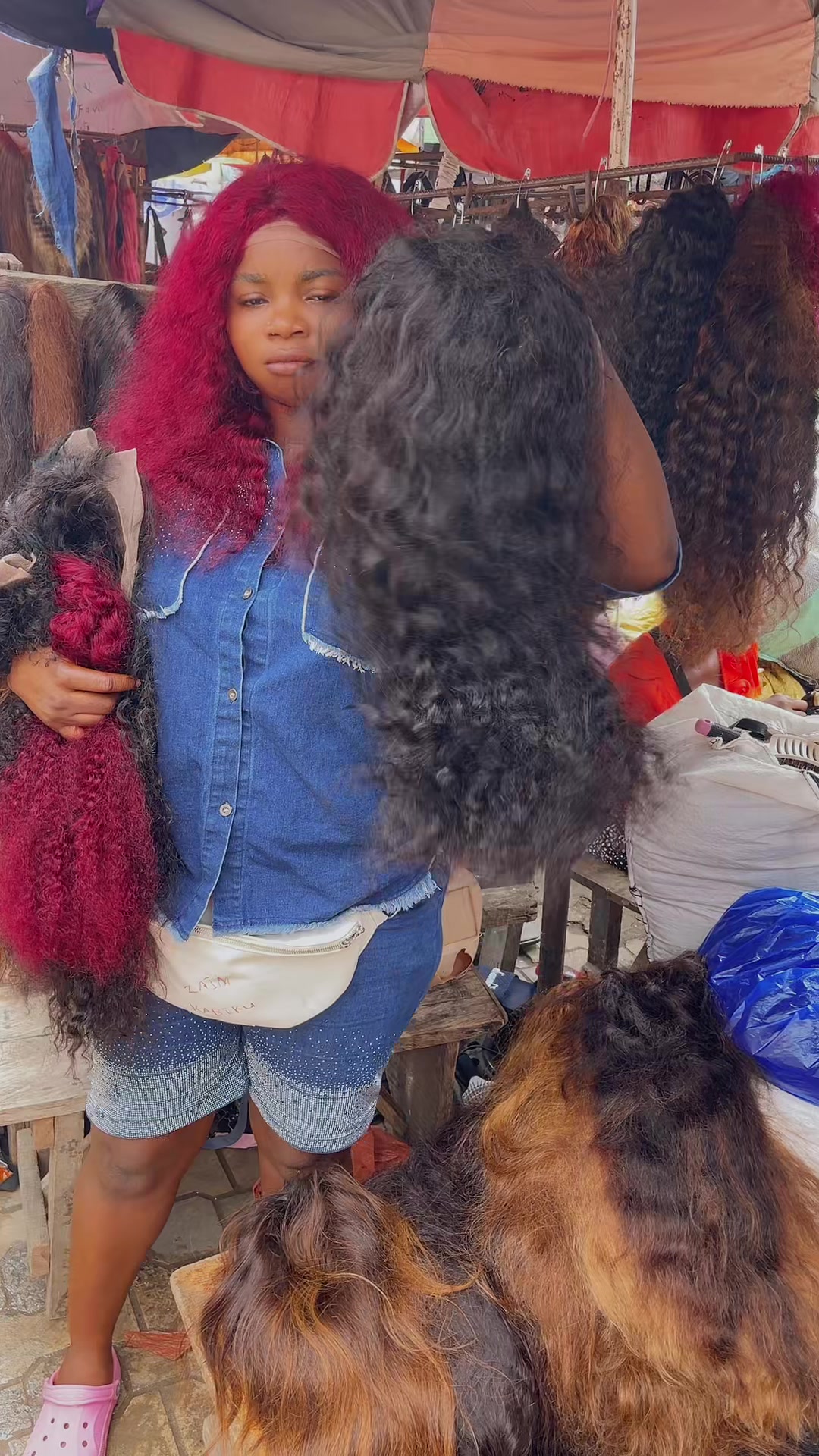 @Ashabi luxury thirft hair 💯 P