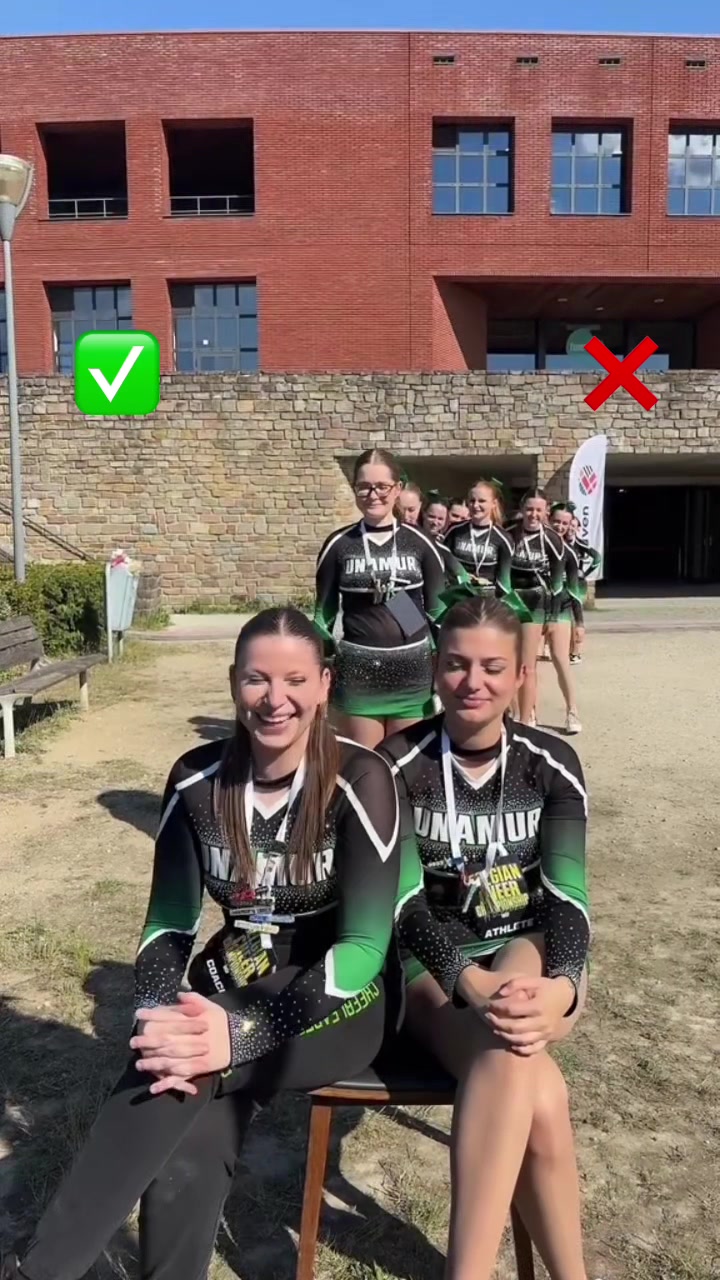 @Cheerleaders de l’UNamur 📣💚