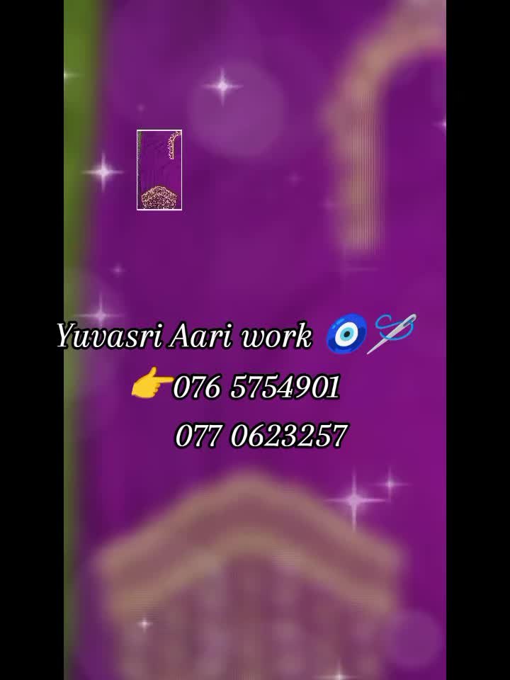 @Yuvasri Aari Work