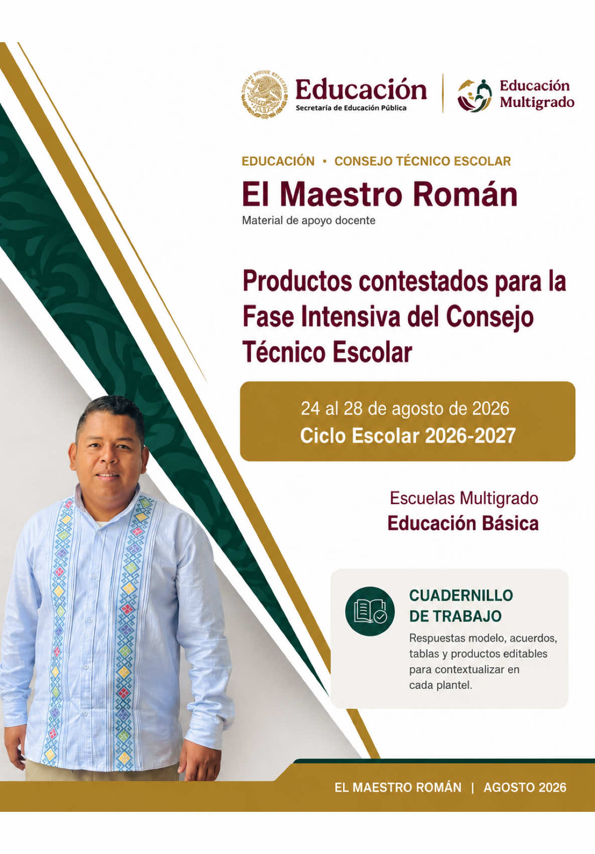 @El Maestro Rom&aacute;n 👨&zwj;🏫