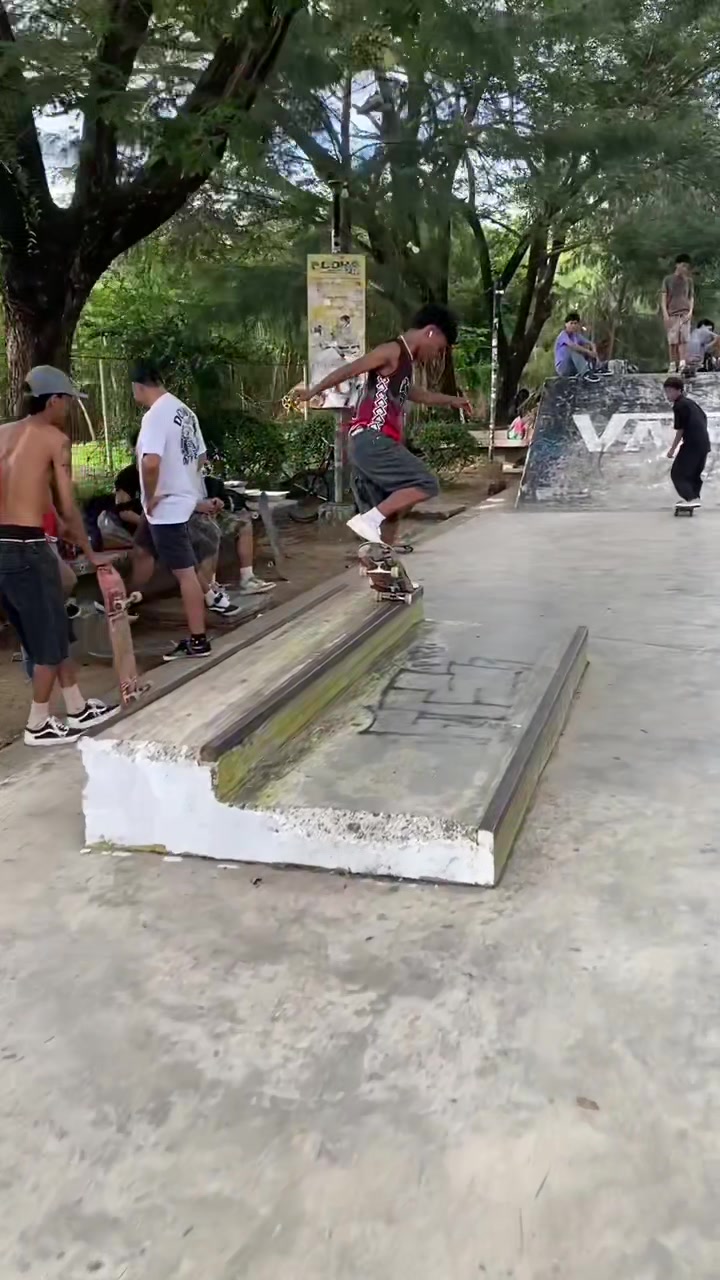 @:)