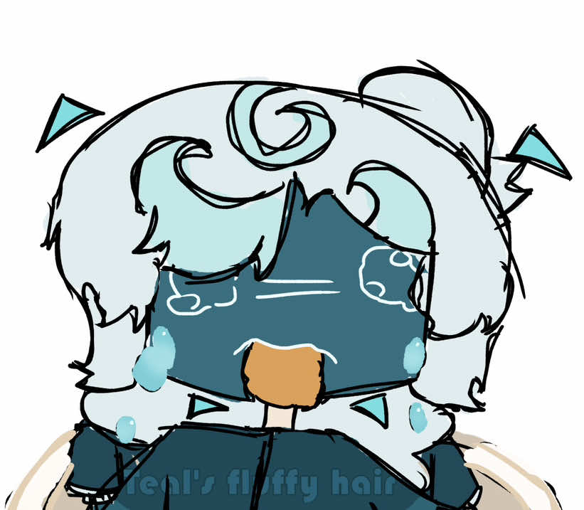 @Teal's fluffy hair (Rei) 🔺🎵